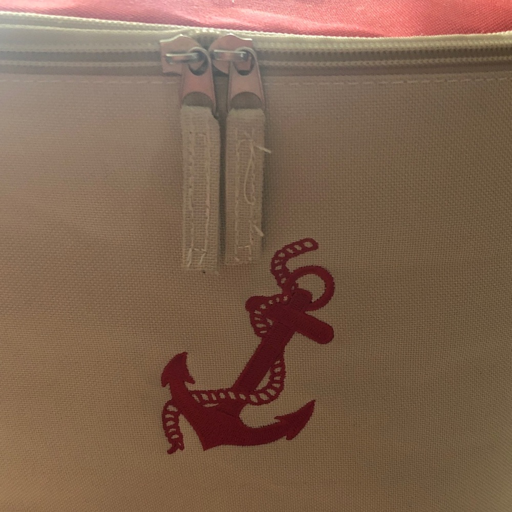 🎀🤍 Nautical Anchor Cooler Bag - Picture 6 of 8